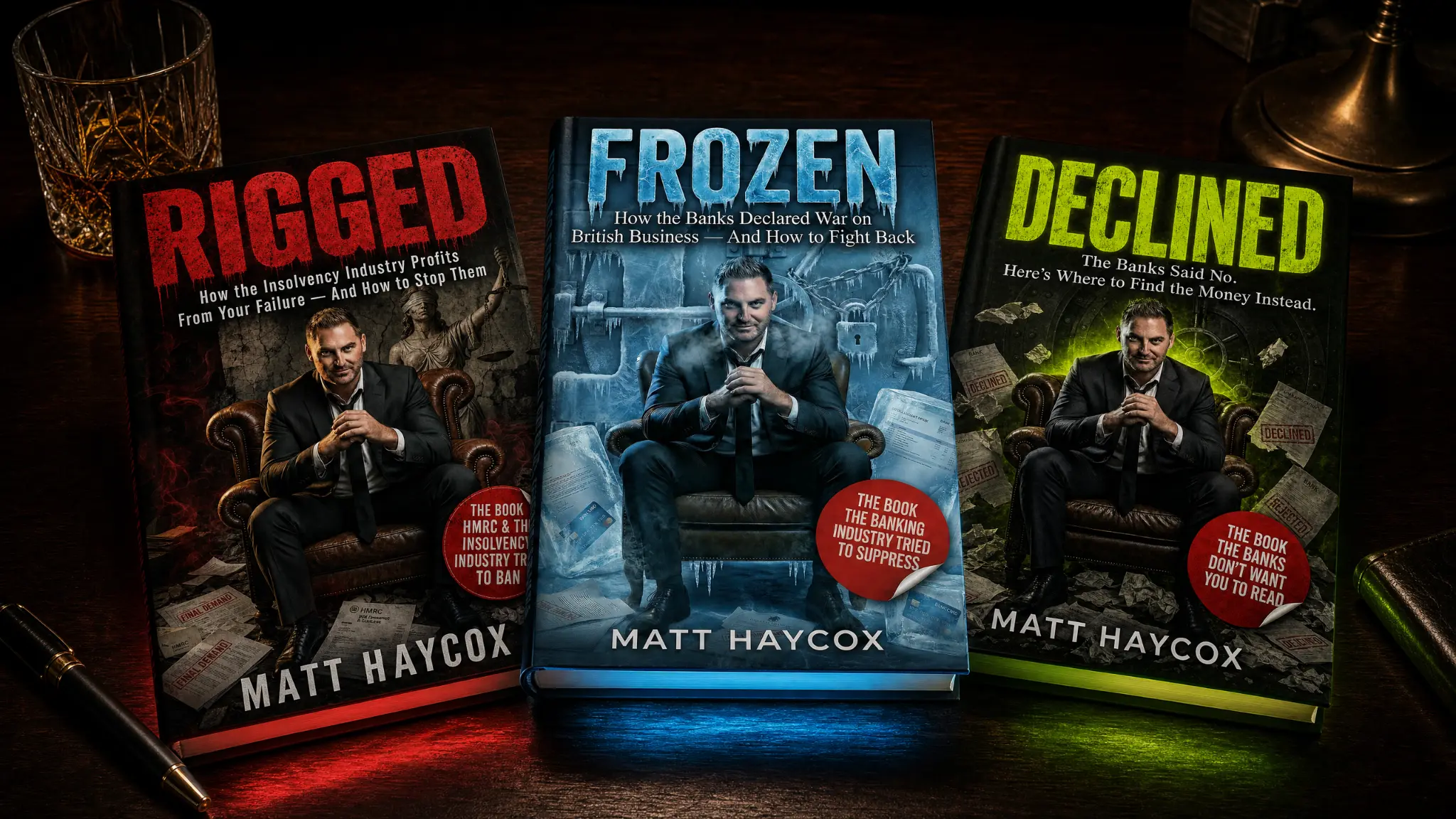 The No Bollocks Book Series by Matt Haycox